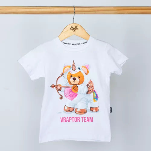 Remera Estampada Vbear Unicornio