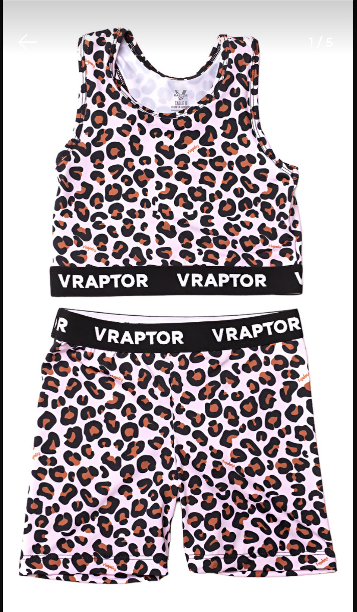 Conjunto Sport - Modelo Animal Print