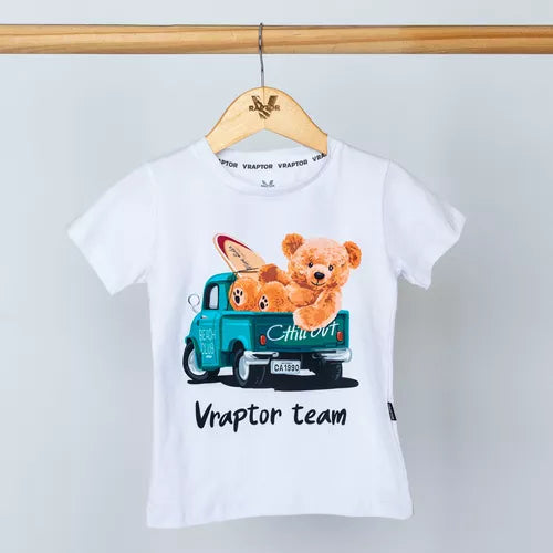 Remera Estampada Vbear Surf